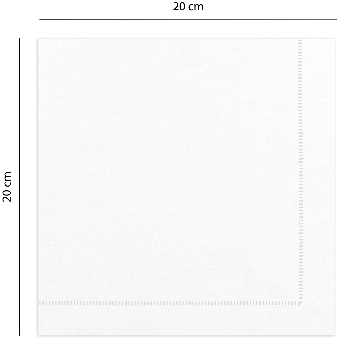 Pack 25 single use napkins 40x40 - BIO BAMBOO® FRAME SILVER