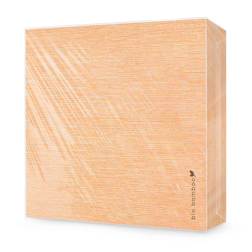 Pack 25 single use napkins 40x40 - BIO BAMBOO® ORANGE
