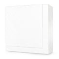 Pack 25 single use napkins 40x40 - BIO BAMBOO® FRAME SILVER